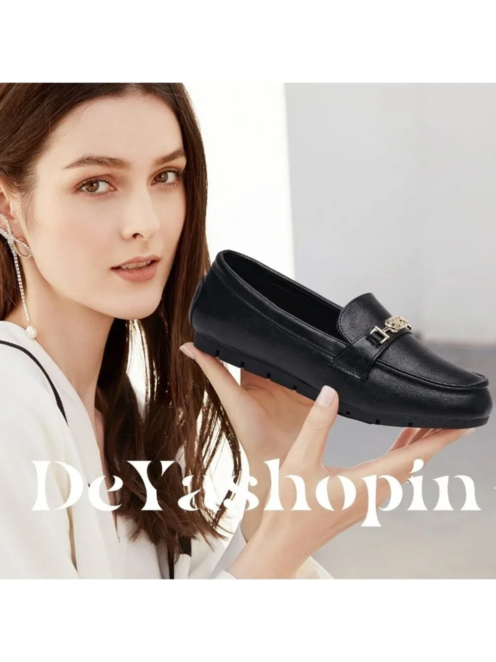 Comfortable Women's Slip-On Loafers | Stylish Walking Flats for Work & Leisure